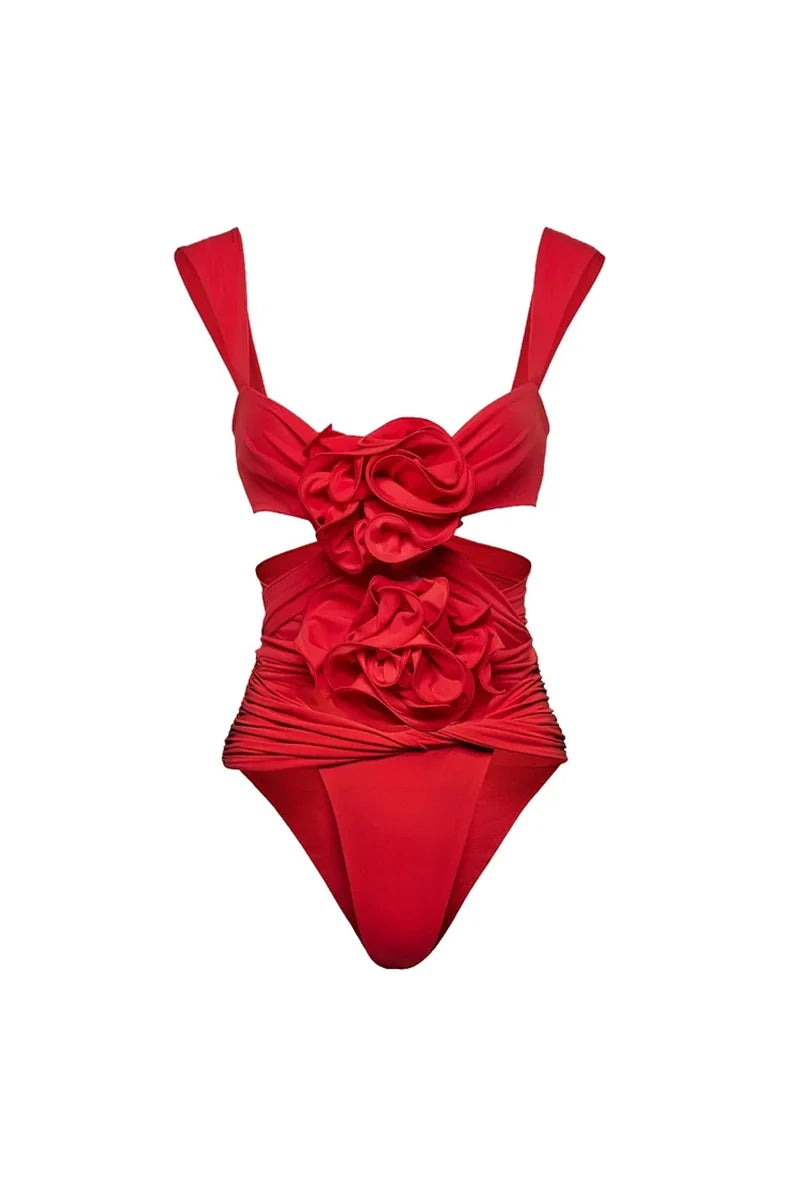 A Vintage Style Swimsuit with Delicate Timeless Details