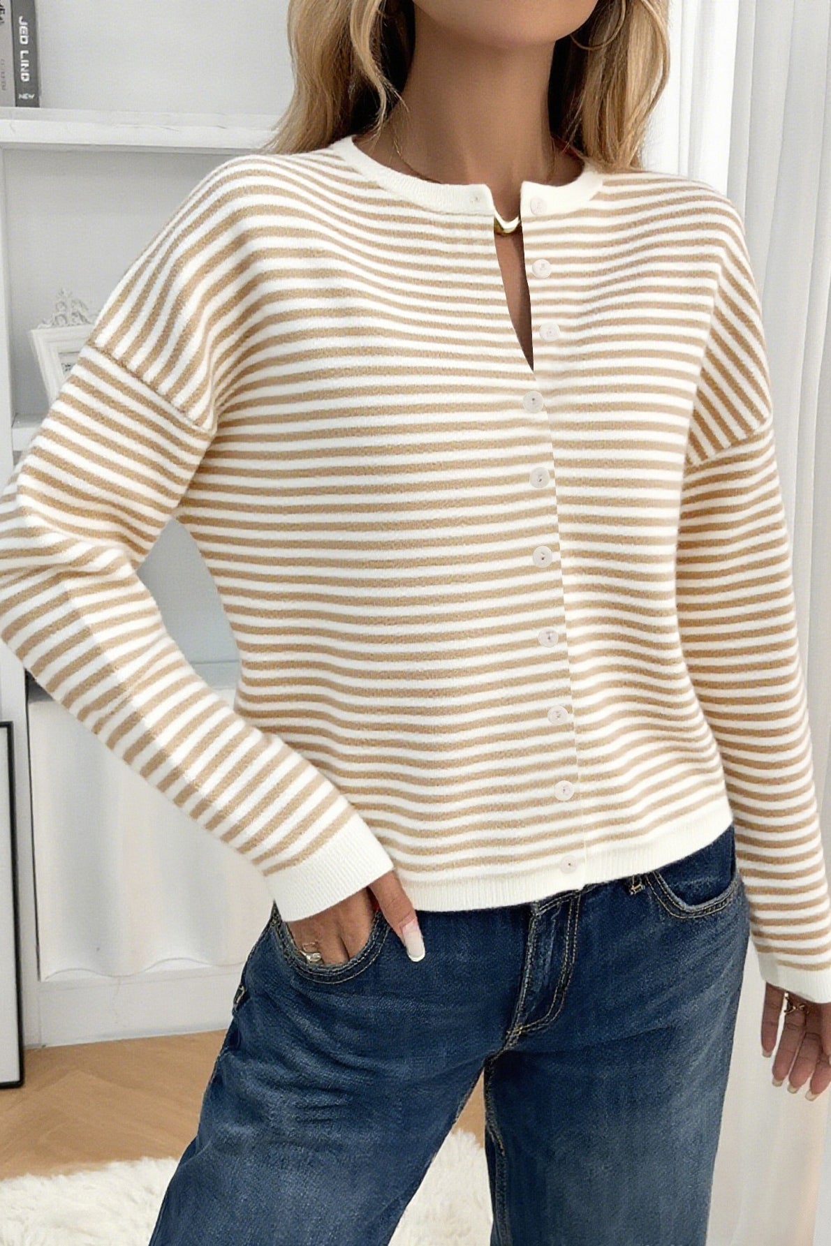 Beautifully Finished Cardigan in a Timeless Design