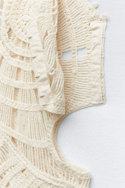 A Vintage Style Dress with Delicate Timeless Details