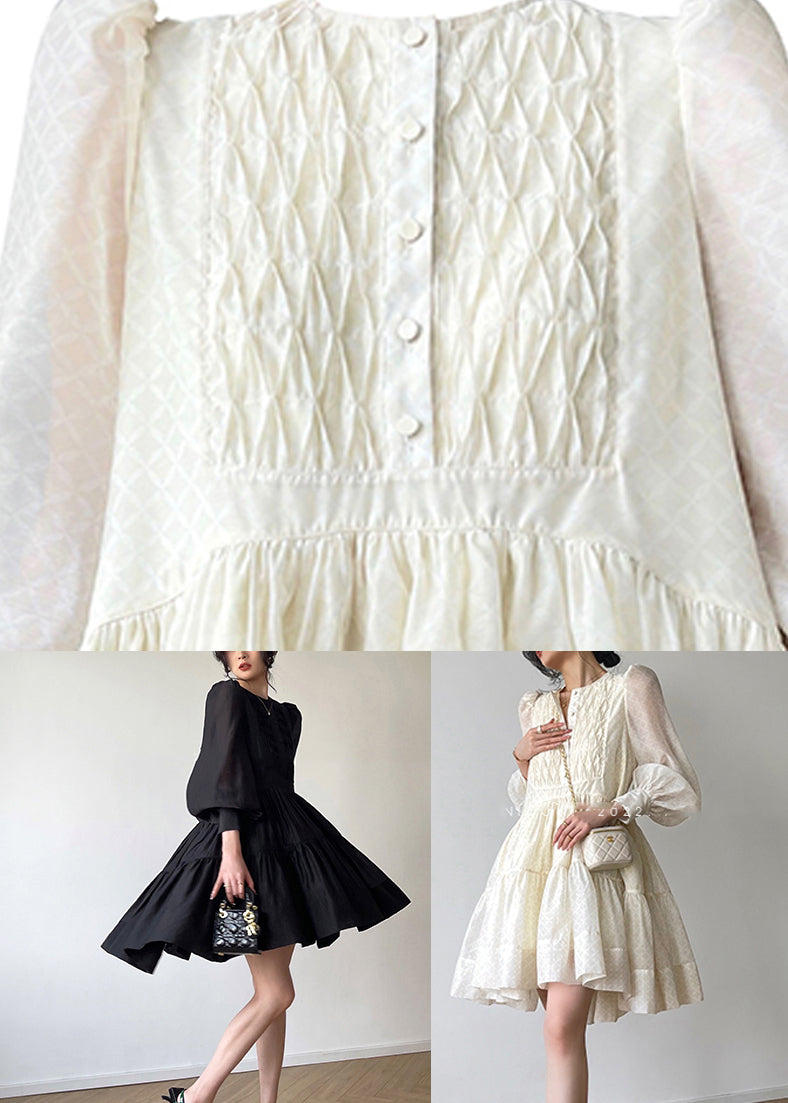 A Vintage Style Dress with Delicate Timeless Details