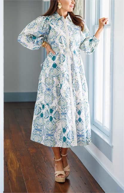 A Vintage Style Dress with Delicate Timeless Details