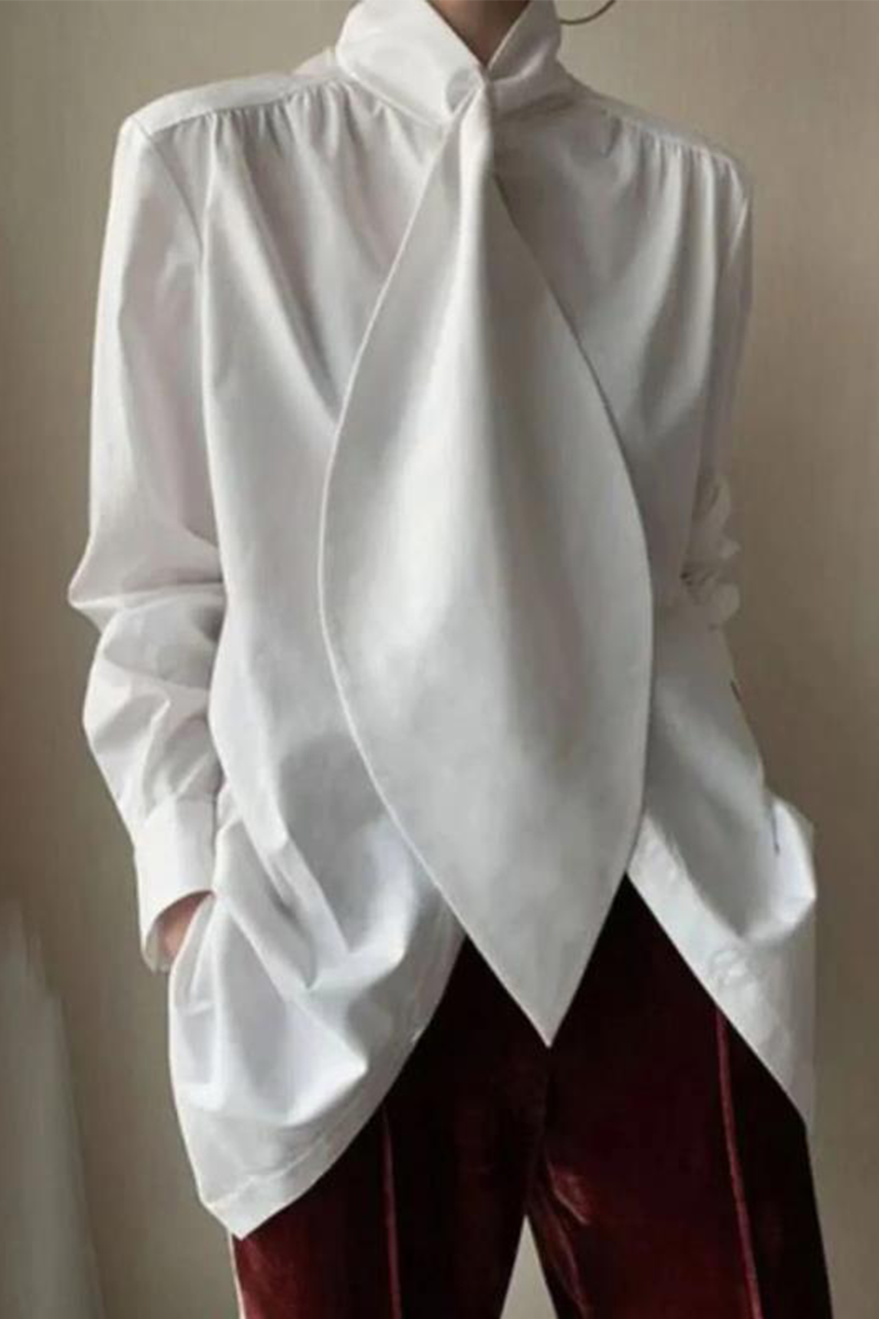 A Vintage Style Blouse with Delicate Timeless Details