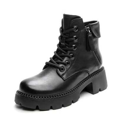 A Vintage Style Boots with Delicate Timeless Details