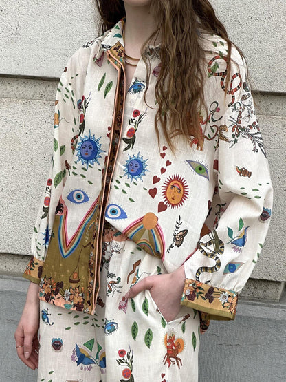 Beautifully Balanced Blouse with Timeless Character
