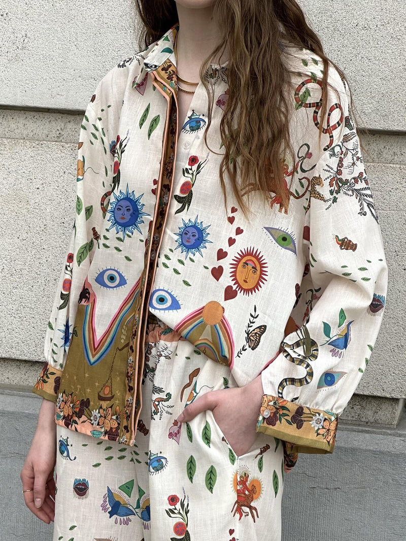 Vintage Inspired Blouse with a Contemporary Edge