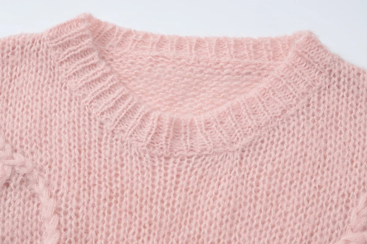 Vintage Inspired Sweater with a Contemporary Edge