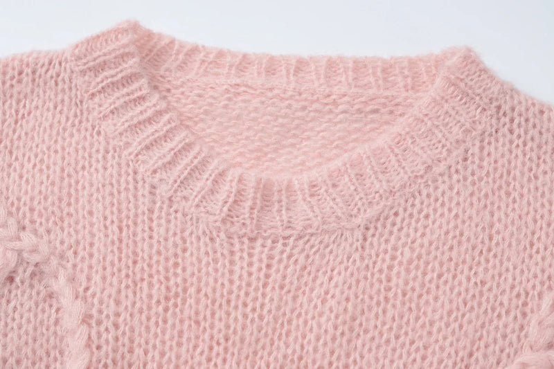 Vintage Inspired Sweater with a Contemporary Edge