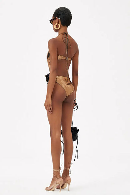 Classic Vintage Swimsuit with a Flattering Fit