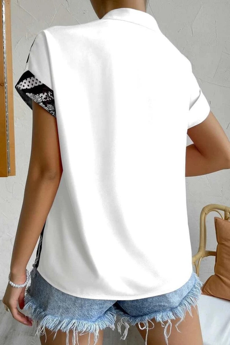 Vintage Inspired Blouse with a Contemporary Edge