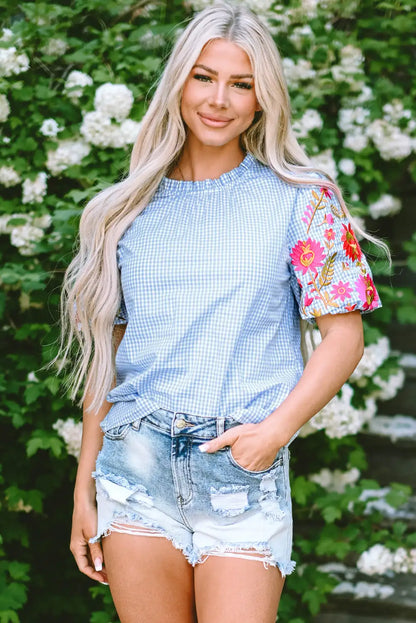 Vintage Inspired Blouse with a Contemporary Edge