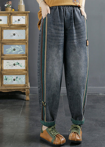 A Vintage Style Pants with Delicate Timeless Details