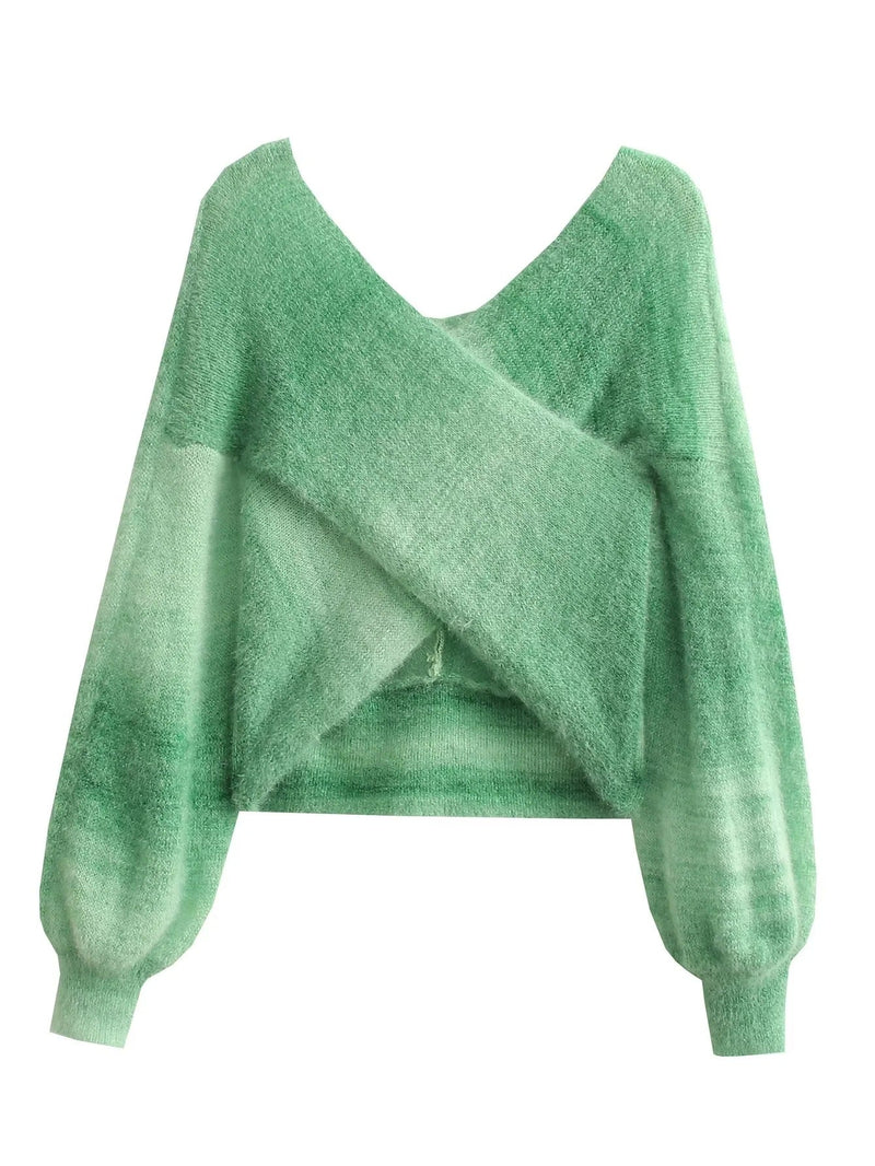 Vintage Inspired Sweater with a Contemporary Edge