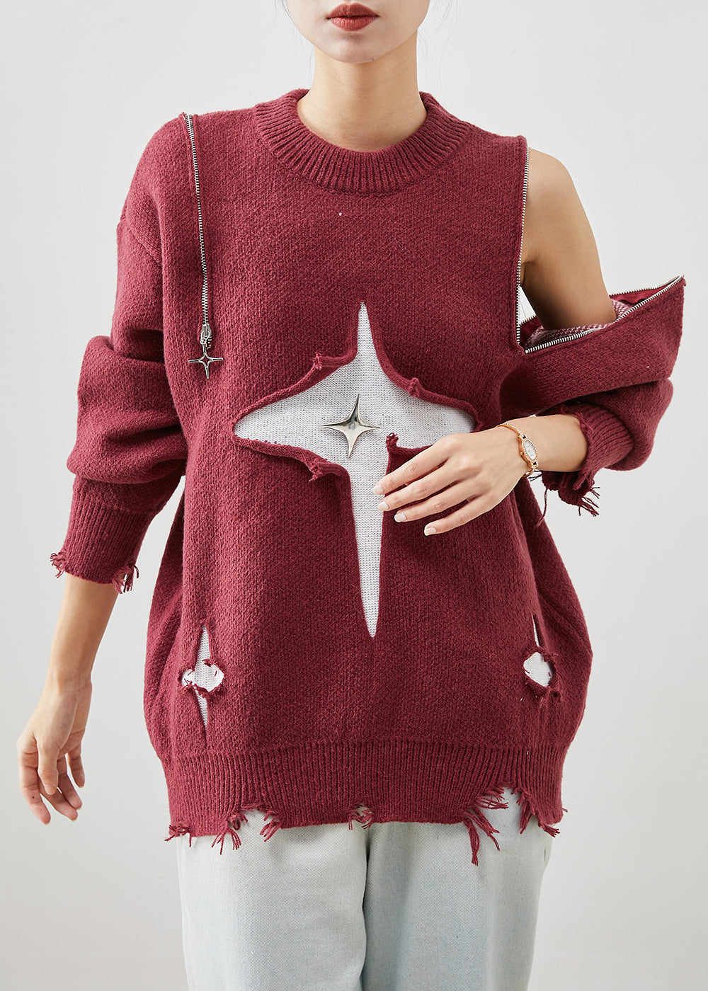 Classic Vintage Sweater with a Flattering Fit