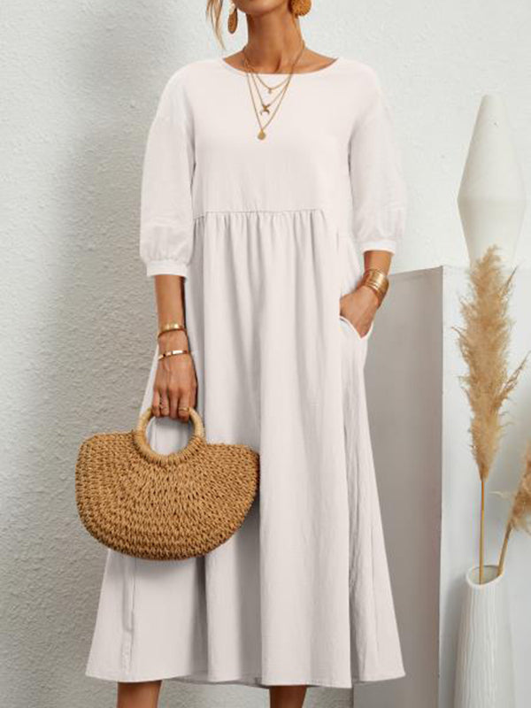 Well Tailored Dress with a Graceful Silhouette
