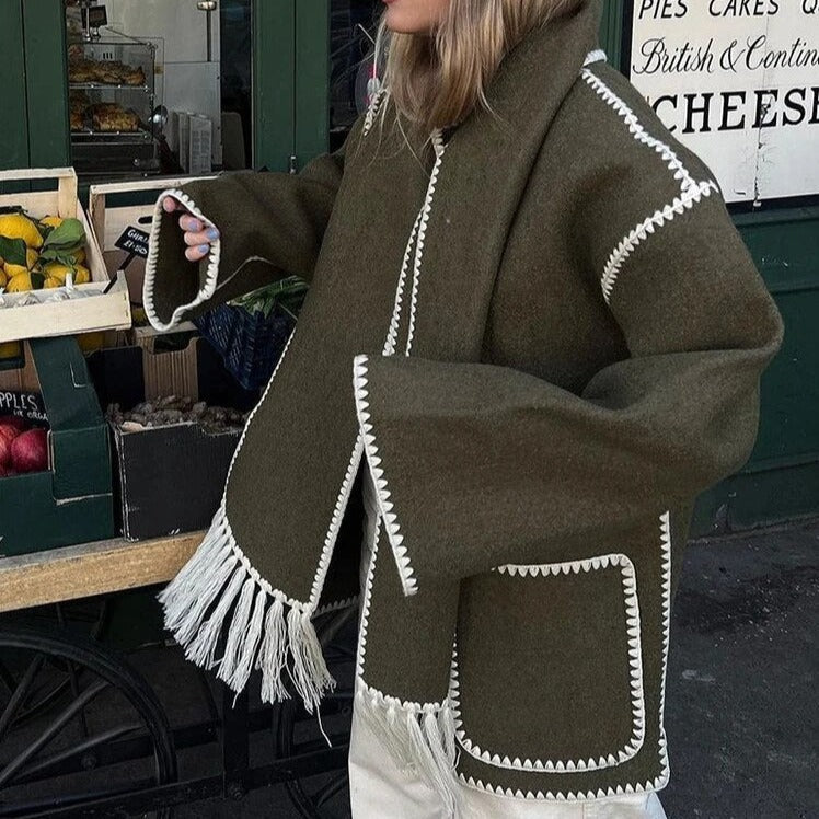 A Vintage Style Jacket with Delicate Timeless Details