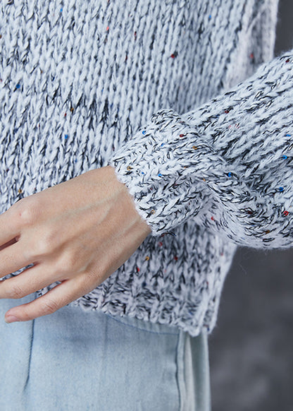 A Vintage Style Sweater with Delicate Timeless Details