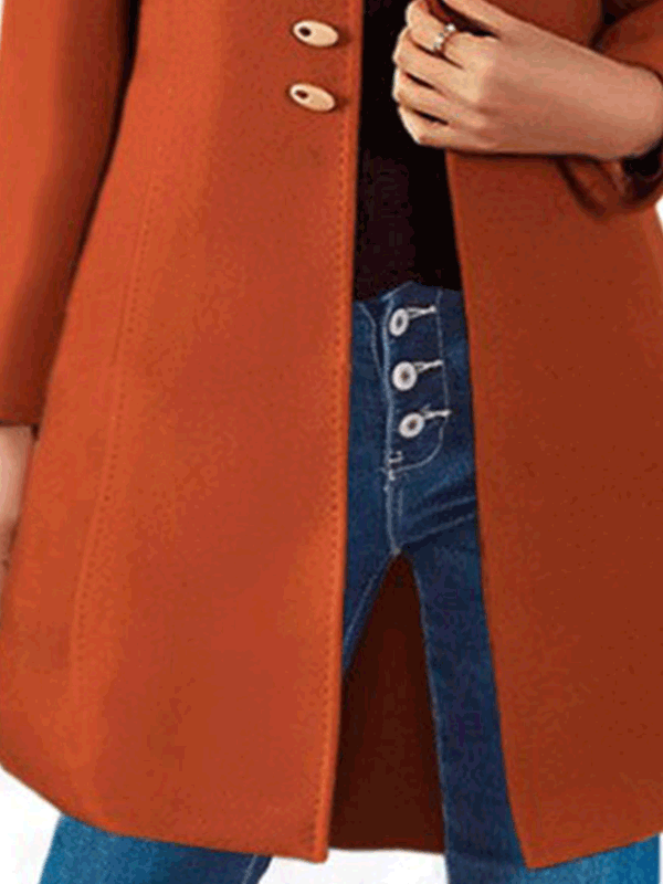 Sophisticated Coat with a Clean Classic Look