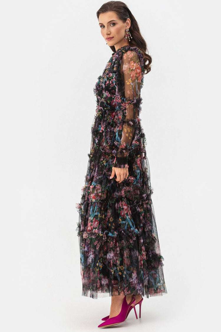A Vintage Style Dress with Delicate Timeless Details