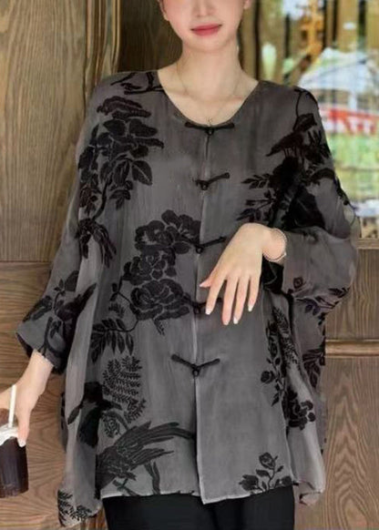 Vintage Inspired Blouse with a Contemporary Edge