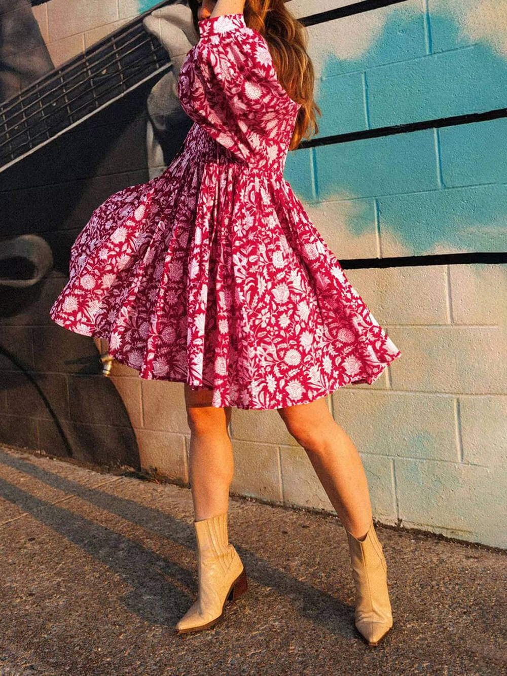 A Vintage Style Dress with Delicate Timeless Details