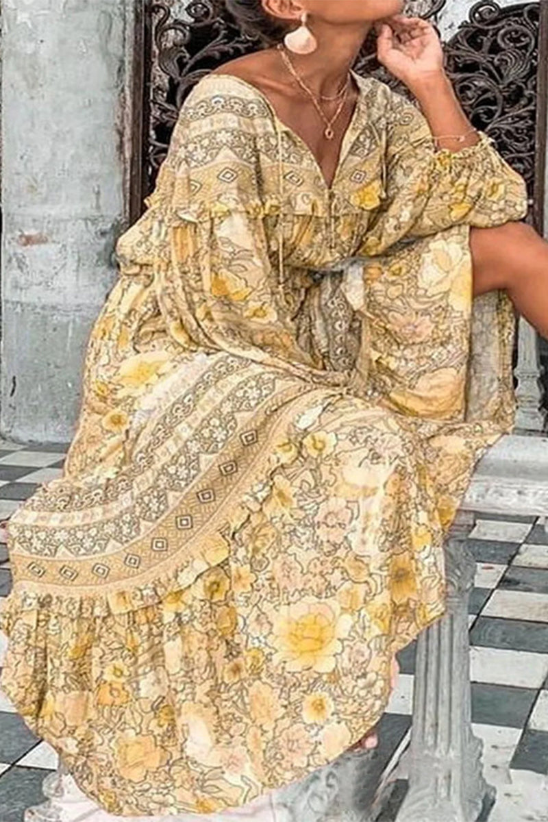 A Vintage Style Dress with Delicate Timeless Details