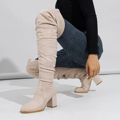 A Vintage Style Boots with Delicate Timeless Details