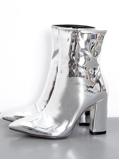 A Vintage Style Boots with Delicate Timeless Details
