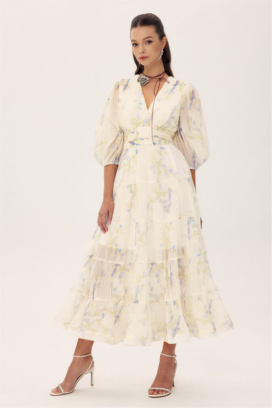 A Vintage Style Dress with Delicate Timeless Details