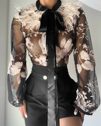Well Tailored Blouse with a Graceful Silhouette