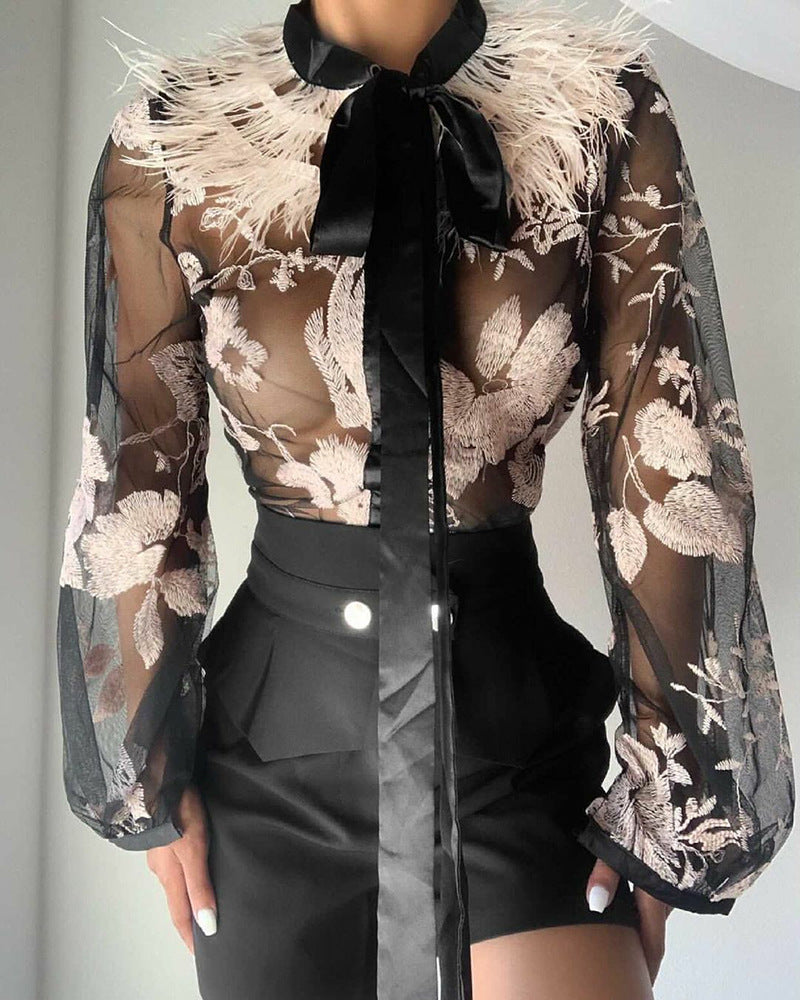 Well Tailored Blouse with a Graceful Silhouette