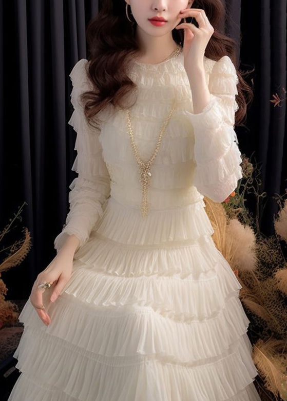 A Vintage Style Dress with Delicate Timeless Details