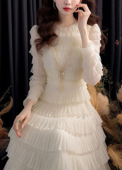 A Vintage Style Dress with Delicate Timeless Details