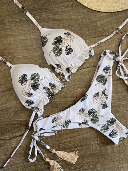Classic Vintage Bikini with a Flattering Fit