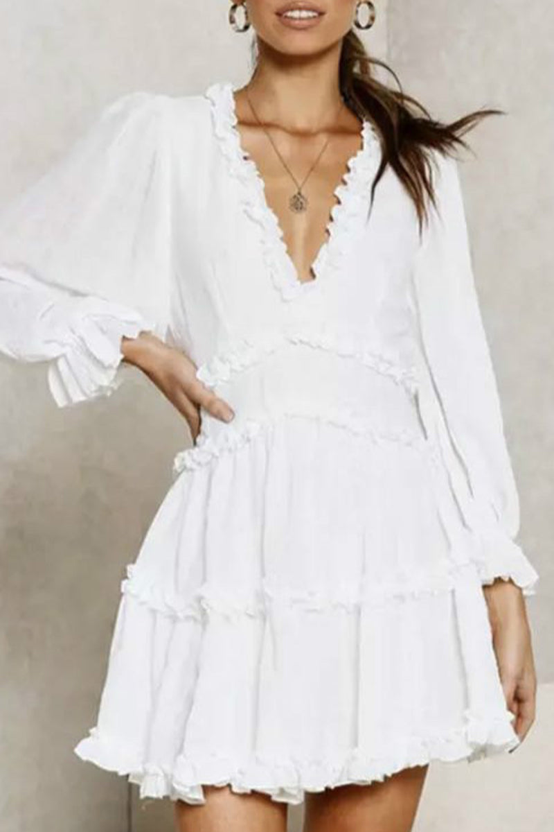 A Vintage Style Dress with Delicate Timeless Details
