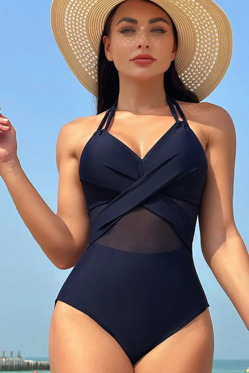 A Vintage Style Swimsuit with Delicate Timeless Details