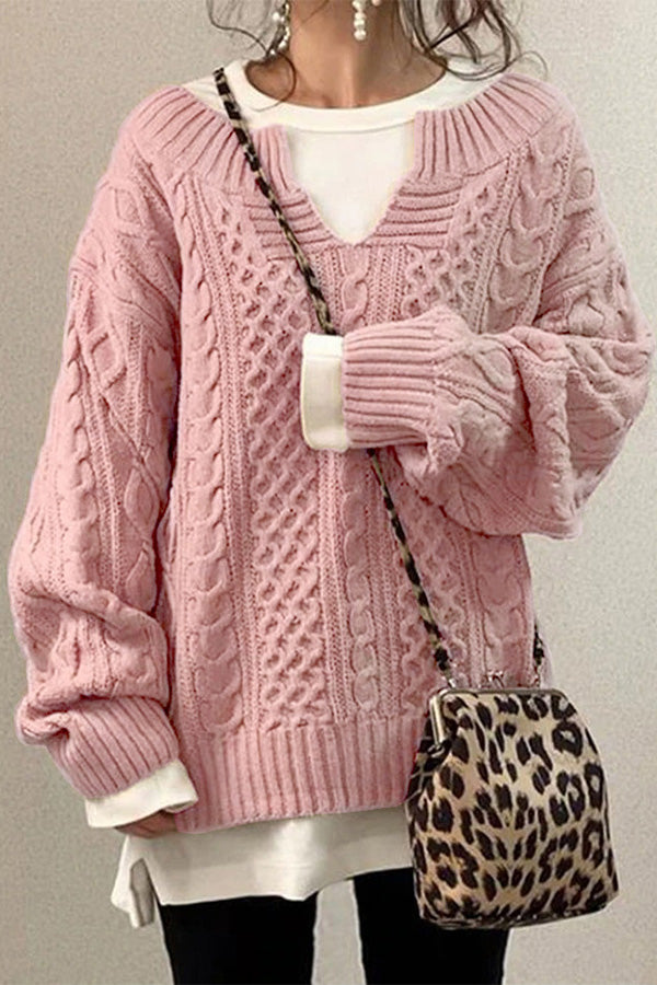 Classic Vintage Sweater with a Flattering Fit