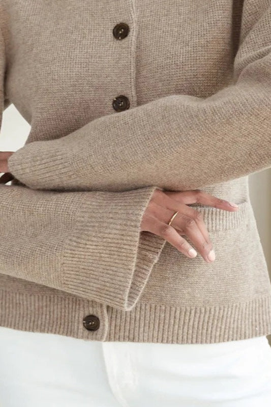 Beautifully Balanced Cardigan with Timeless Character