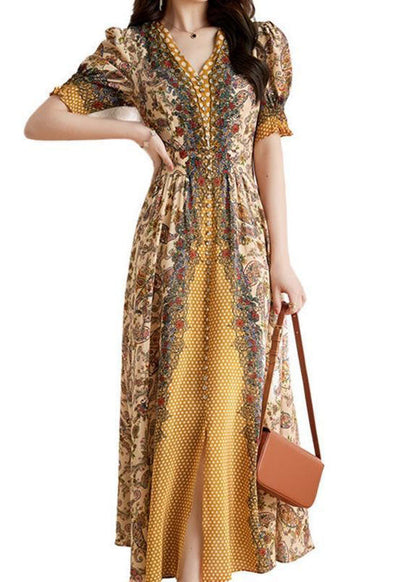 A Vintage Style Dress with Delicate Timeless Details