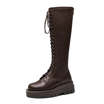 A Vintage Style Boots with Delicate Timeless Details