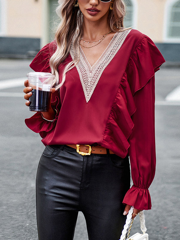 A Vintage Style Blouse with Delicate Timeless Details