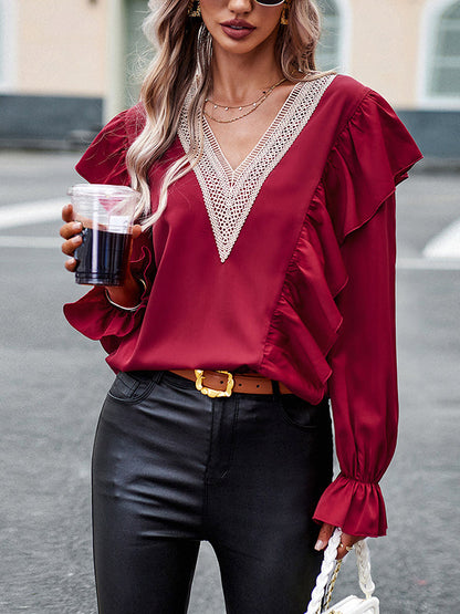 A Vintage Style Blouse with Delicate Timeless Details