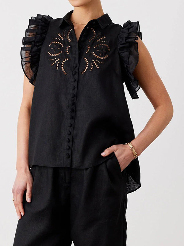 Gracefully Styled Top for Any Occasion
