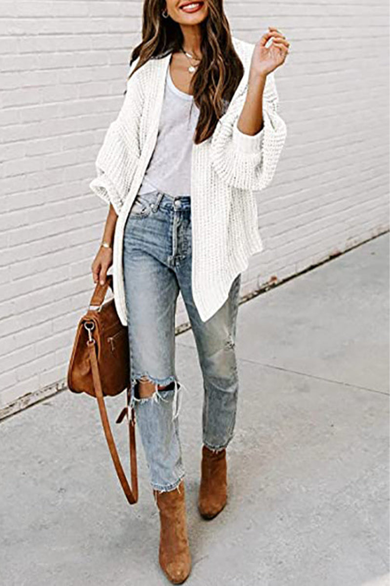 Classic Vintage Cardigan with a Flattering Fit