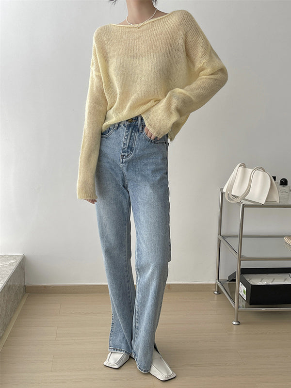Beautifully Finished Sweater in a Timeless Design