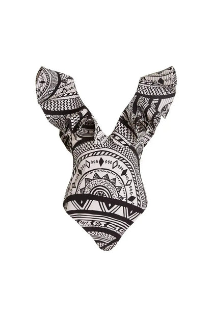 Beautifully Finished Swimsuit in a Timeless Design
