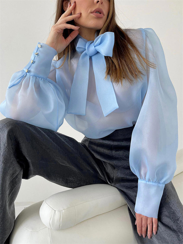 A Vintage Style Blouse with Delicate Timeless Details