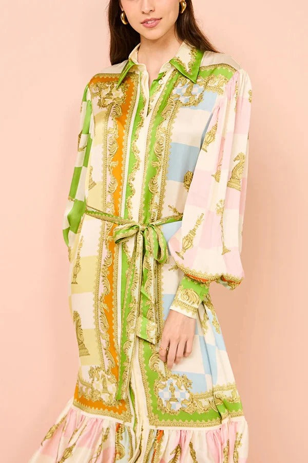 Classic Vintage Dress with a Flattering Fit