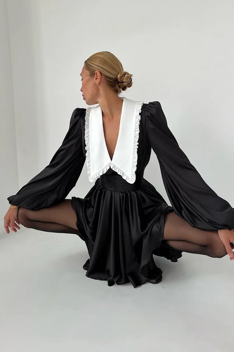 A Vintage Style Dress with Delicate Timeless Details