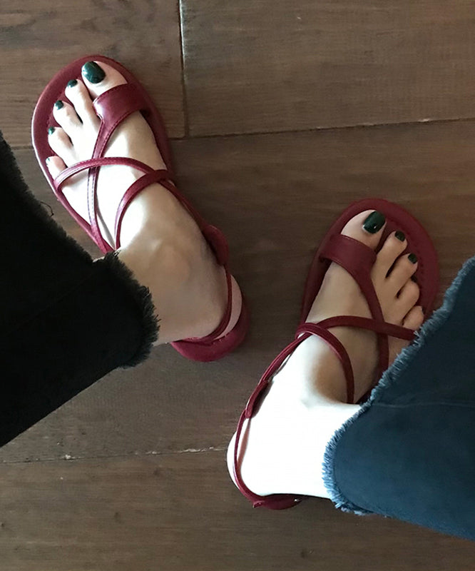 Classic Vintage Sandals with a Flattering Fit