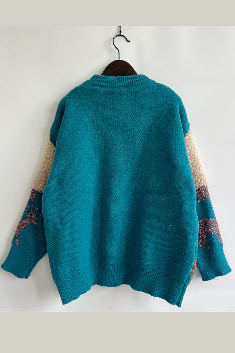 A Vintage Style Sweater with Delicate Timeless Details